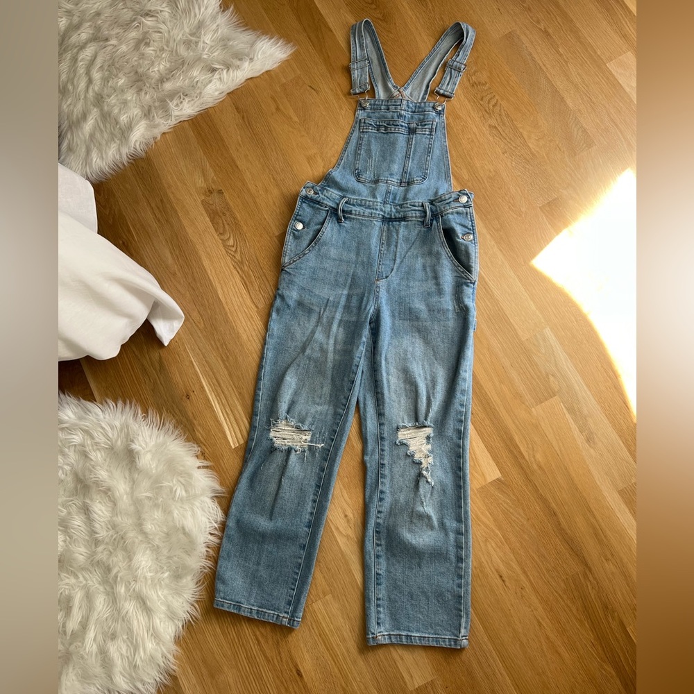 Denim Overalls